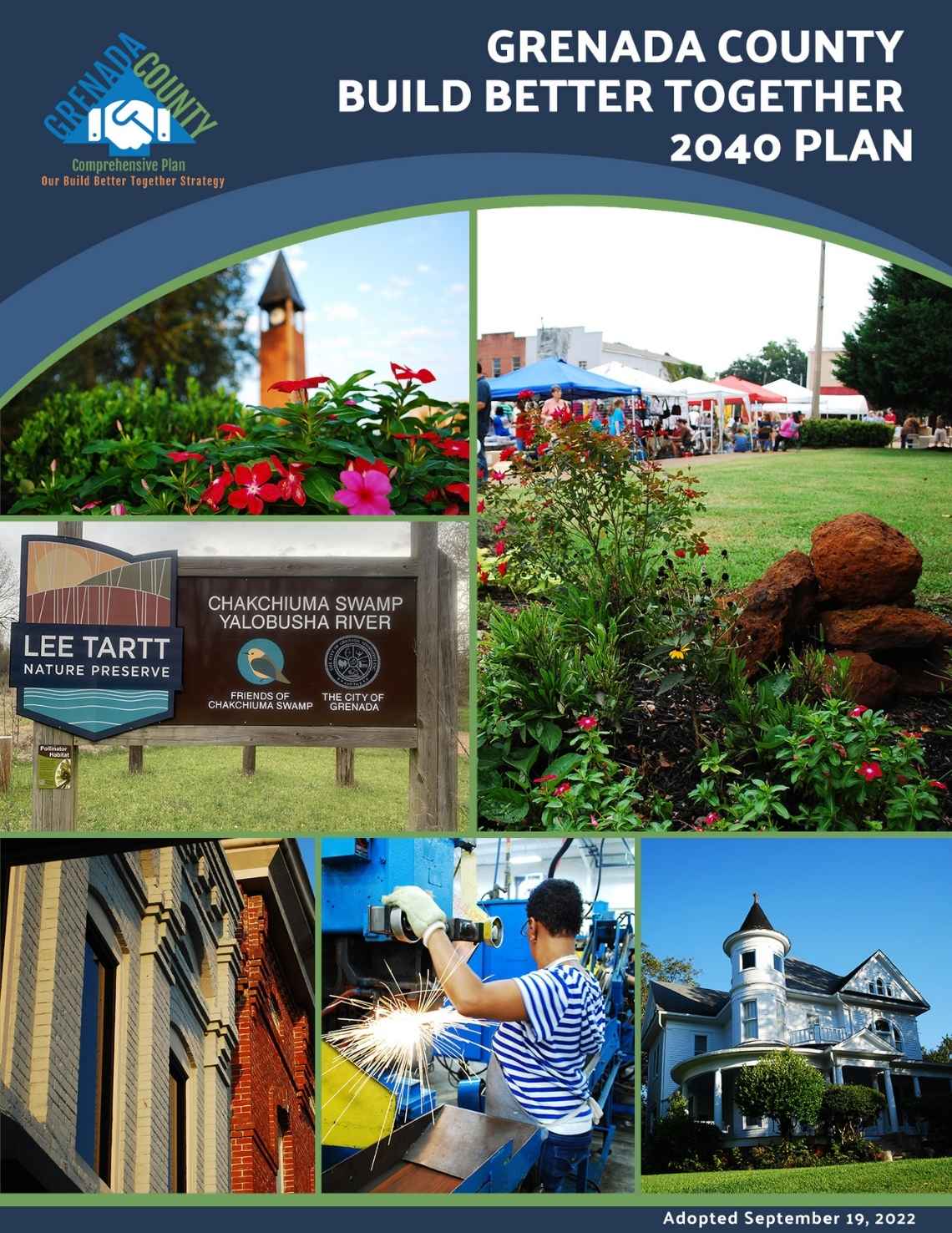 Grenada County, MS Rural County Growth Plan Cover