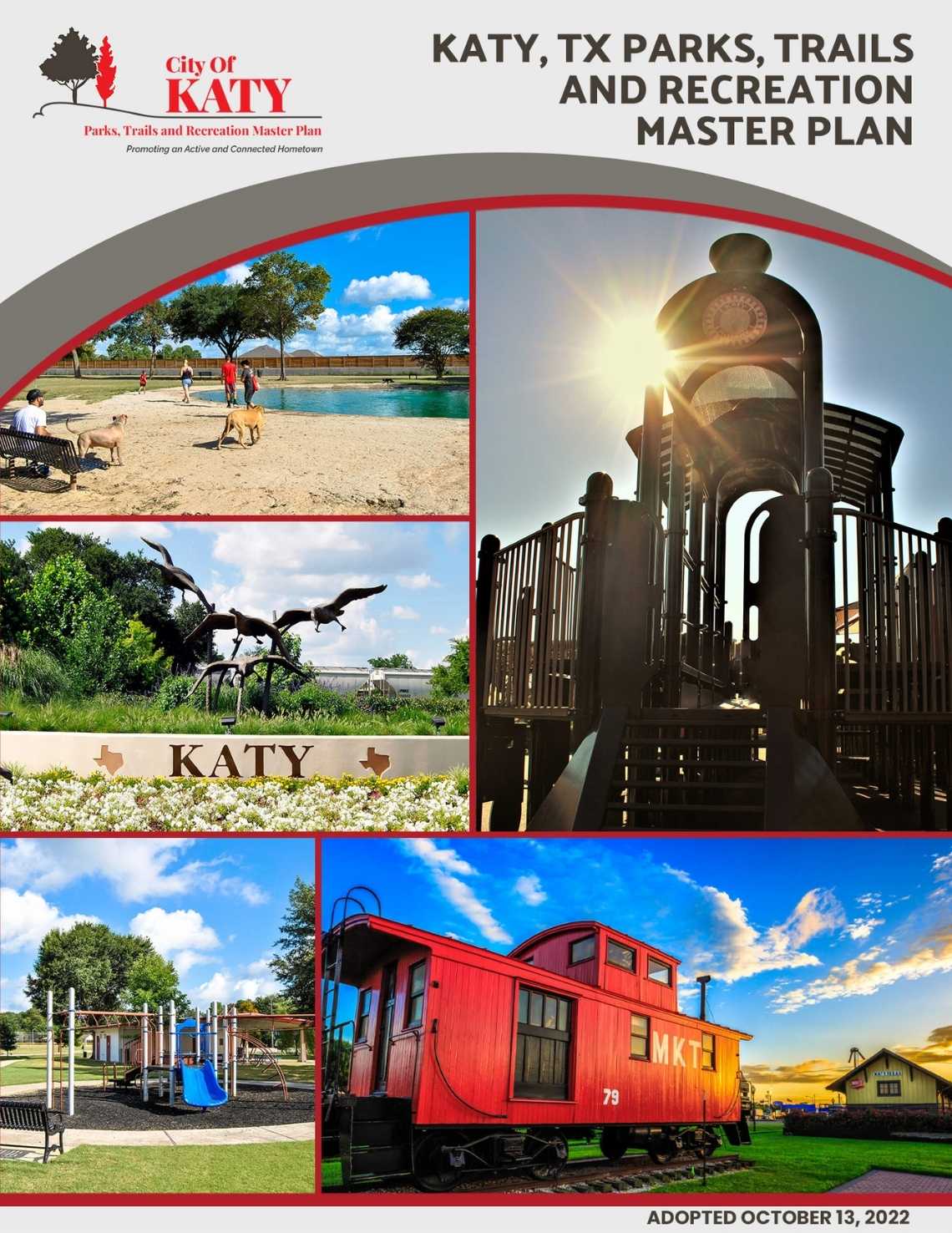 Katy, TX Parks, Trails and Recreation Master Plan Cover